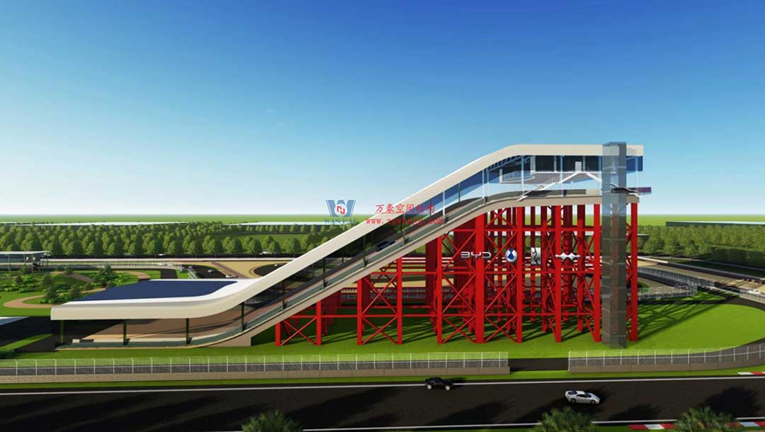 比亞迪賽車場驚現(xiàn)“風之翼”！又一座PTFE膜結(jié)構(gòu)干拔沙坡頂棚拔地而起