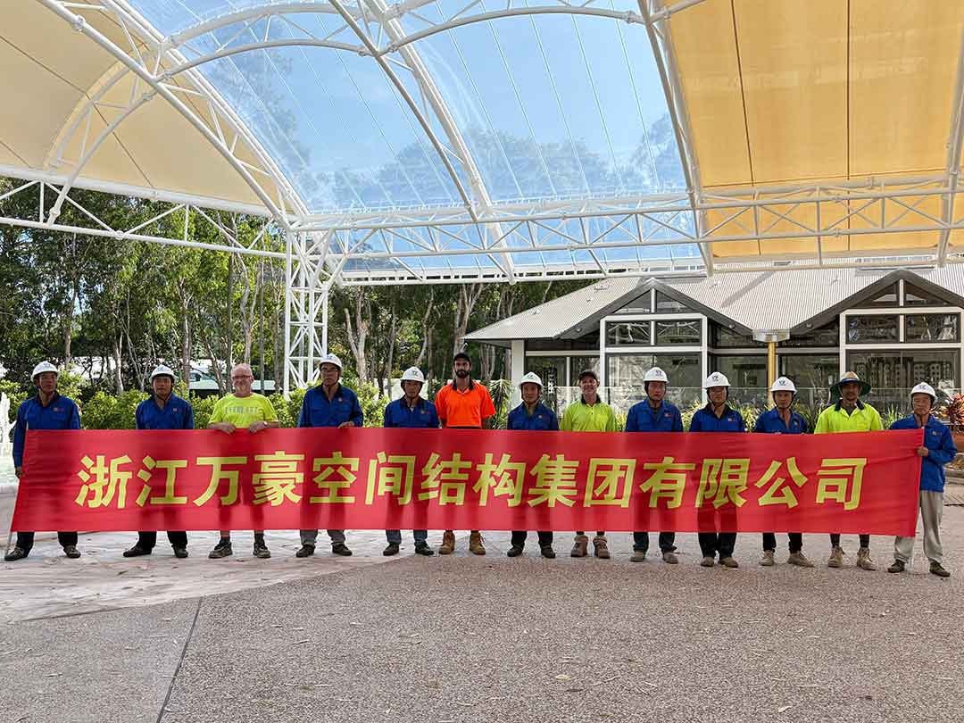 澳大利亞噴泉廣場雙膜天幕驚艷落地，ETFE+PTFE演繹建筑黑科技